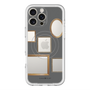 スリムプロテクションプレミアムケース with MagSafe［ Photo Frames - Gray ］