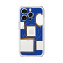スリムプロテクションプレミアムケース with MagSafe［ Photo Frames - Blue ］