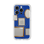 スリムプロテクションプレミアムケース with MagSafe［ Photo Frames - Blue ］