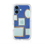 スリムプロテクションプレミアムケース with MagSafe［ Photo Frames - Blue ］