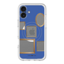 スリムプロテクションプレミアムケース with MagSafe［ Photo Frames - Blue ］