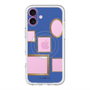 スリムプロテクションプレミアムケース with MagSafe［ Photo Frames - Blue ］
