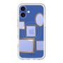 スリムプロテクションプレミアムケース with MagSafe［ Photo Frames - Blue ］