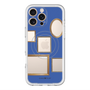 スリムプロテクションプレミアムケース with MagSafe［ Photo Frames - Blue ］
