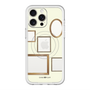 スリムプロテクションプレミアムケース with MagSafe［ Photo Frames - Ivory ］