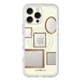 スリムプロテクションプレミアムケース with MagSafe［ Photo Frames - Ivory ］