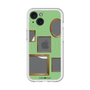 スリムプロテクションプレミアムケース with MagSafe［ Photo Frames - Light Green ］