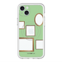 スリムプロテクションプレミアムケース with MagSafe［ Photo Frames - Light Green ］