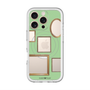 スリムプロテクションプレミアムケース with MagSafe［ Photo Frames - Light Green ］
