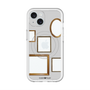 スリムプロテクションプレミアムケース with MagSafe［ Photo Frames - Light Gray ］