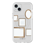 スリムプロテクションプレミアムケース with MagSafe［ Photo Frames - Light Gray ］