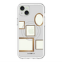 スリムプロテクションプレミアムケース with MagSafe［ Photo Frames - Light Gray ］