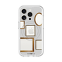スリムプロテクションプレミアムケース with MagSafe［ Photo Frames - Light Gray ］