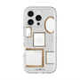 スリムプロテクションプレミアムケース with MagSafe［ Photo Frames - Light Gray ］
