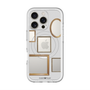 スリムプロテクションプレミアムケース with MagSafe［ Photo Frames - Light Gray ］
