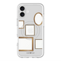 スリムプロテクションプレミアムケース with MagSafe［ Photo Frames - Light Gray ］
