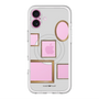 スリムプロテクションプレミアムケース with MagSafe［ Photo Frames - Light Gray ］