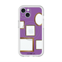 スリムプロテクションプレミアムケース with MagSafe［ Photo Frames - Purple ］