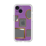 スリムプロテクションプレミアムケース with MagSafe［ Photo Frames - Purple ］
