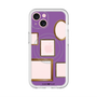 スリムプロテクションプレミアムケース with MagSafe［ Photo Frames - Purple ］