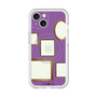 スリムプロテクションプレミアムケース with MagSafe［ Photo Frames - Purple ］