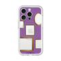 スリムプロテクションプレミアムケース with MagSafe［ Photo Frames - Purple ］