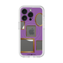 スリムプロテクションプレミアムケース with MagSafe［ Photo Frames - Purple ］