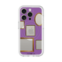 スリムプロテクションプレミアムケース with MagSafe［ Photo Frames - Purple ］