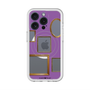 スリムプロテクションプレミアムケース with MagSafe［ Photo Frames - Purple ］