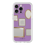 スリムプロテクションプレミアムケース with MagSafe［ Photo Frames - Purple ］