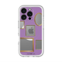 スリムプロテクションプレミアムケース with MagSafe［ Photo Frames - Purple ］
