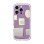 スリムプロテクションプレミアムケース with MagSafe［ Photo Frames - Purple ］