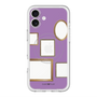 スリムプロテクションプレミアムケース with MagSafe［ Photo Frames - Purple ］