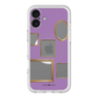 スリムプロテクションプレミアムケース with MagSafe［ Photo Frames - Purple ］