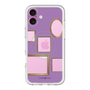 スリムプロテクションプレミアムケース with MagSafe［ Photo Frames - Purple ］