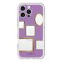 スリムプロテクションプレミアムケース with MagSafe［ Photo Frames - Purple ］