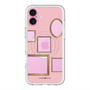 スリムプロテクションプレミアムケース with MagSafe［ Photo Frames - Pink ］