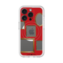 スリムプロテクションプレミアムケース with MagSafe［ Photo Frames - Red ］