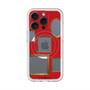 スリムプロテクションプレミアムケース with MagSafe［ Photo Frames - Red ］