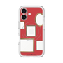 スリムプロテクションプレミアムケース with MagSafe［ Photo Frames - Red ］