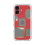 スリムプロテクションプレミアムケース with MagSafe［ Photo Frames - Red ］
