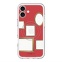 スリムプロテクションプレミアムケース with MagSafe［ Photo Frames - Red ］