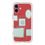 スリムプロテクションプレミアムケース with MagSafe［ Photo Frames - Red ］