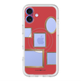 スリムプロテクションプレミアムケース with MagSafe［ Photo Frames - Red ］