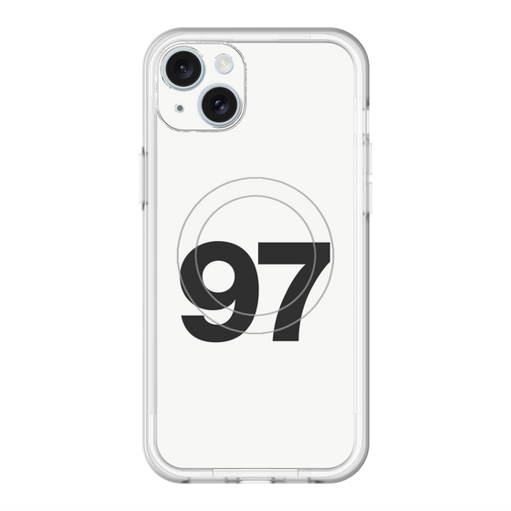スリムプロテクションプレミアムケース with MagSafe［ No.97 - White ］