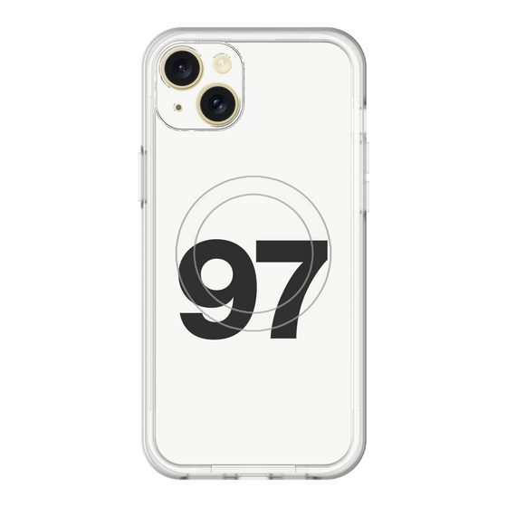 スリムプロテクションプレミアムケース with MagSafe［ No.97 - White ］