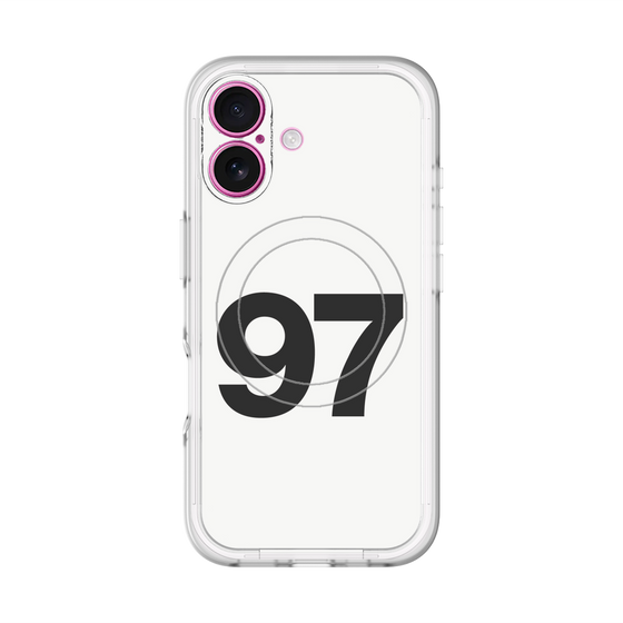 スリムプロテクションプレミアムケース with MagSafe［ No.97 - White ］
