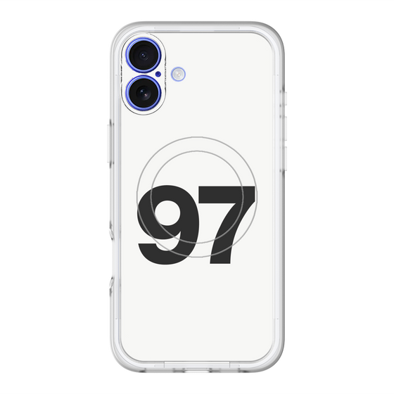 スリムプロテクションプレミアムケース with MagSafe［ No.97 - White ］