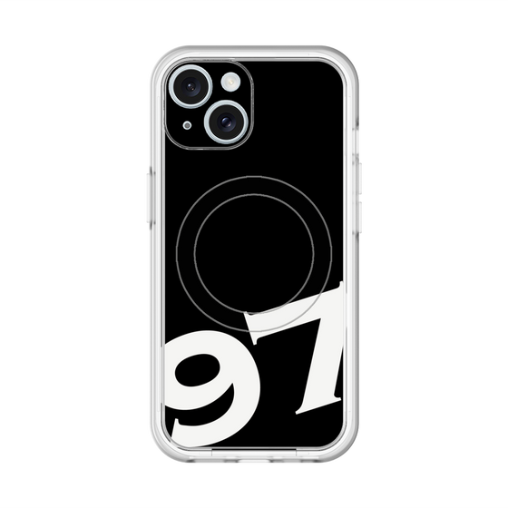 スリムプロテクションプレミアムケース with MagSafe［ No.97 - Black ］