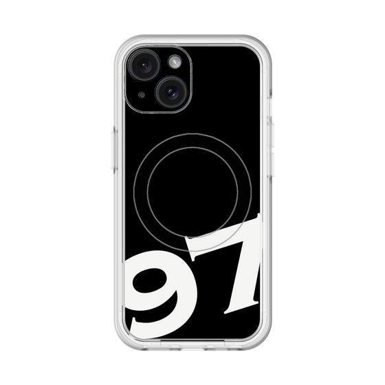 スリムプロテクションプレミアムケース with MagSafe［ No.97 - Black ］